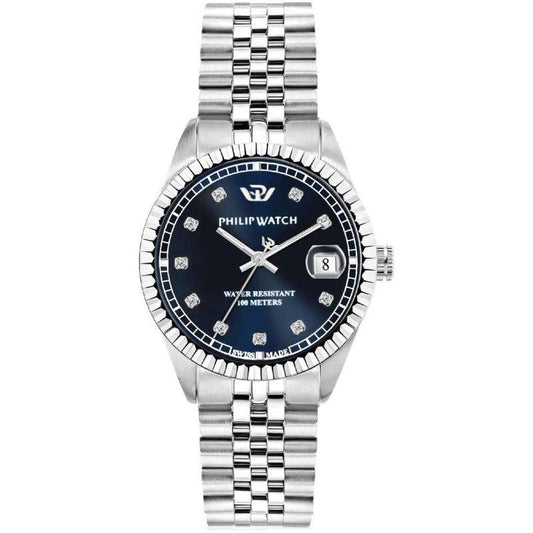 Orologio Philip Watch Caribe Diamonds Donna Blu 31mm