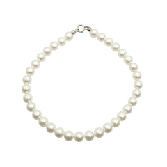 Freshwater Pearl Bracelet with White Gold Clasp