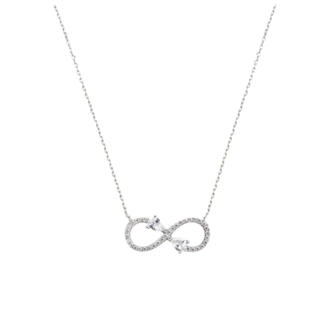 Collana Amen Diamond Infinito Con Zirconi Bianchi CLINPUBBZ