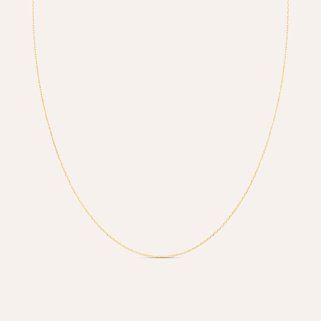 Catenina Stroili Oro Giallo 9 KT Maglia Rolo 42 cm 1409673