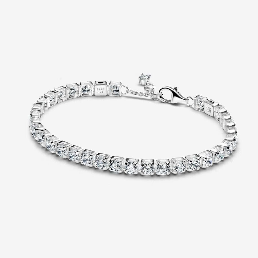 Pandora Tennis Bracelet With Large Stones