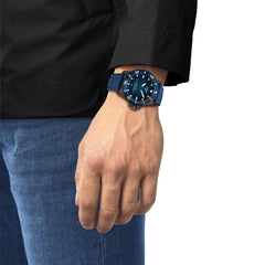 Orologio Tissot Uomo Seastar 2000 44 mm Automatico Blu T1209073704100