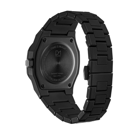 Orologio D1 Milano Crystal Nero
