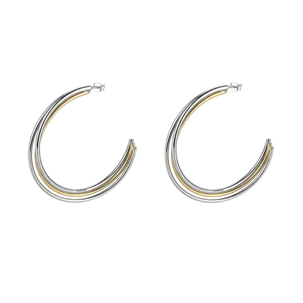 Orecchini Brosway Aura Cerchi Bicolore BAU32