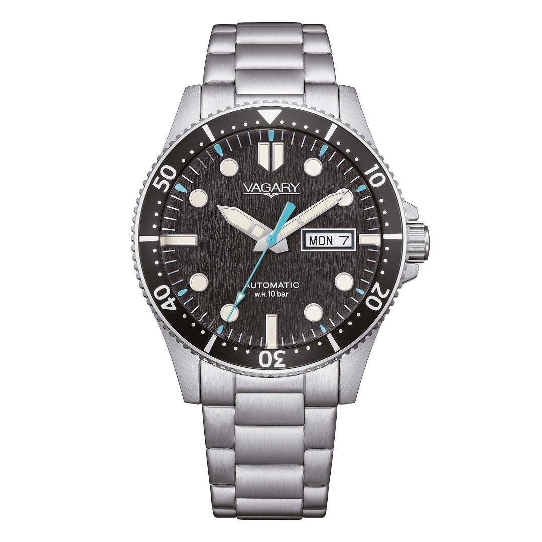 Vagary Men's Watch G.matic 40 mm Black Automatic IX3-319-57