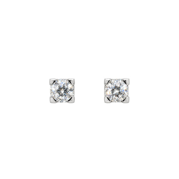 Orecchini Iannelli Handmade Puntiluce con Diamanti Naturali ct. 0,90 HRD