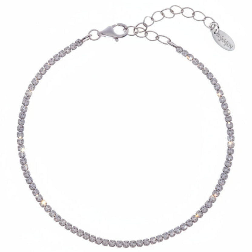 Bracciale Amen Tennis Mania Con Zirconi Bianchi BT1BB17