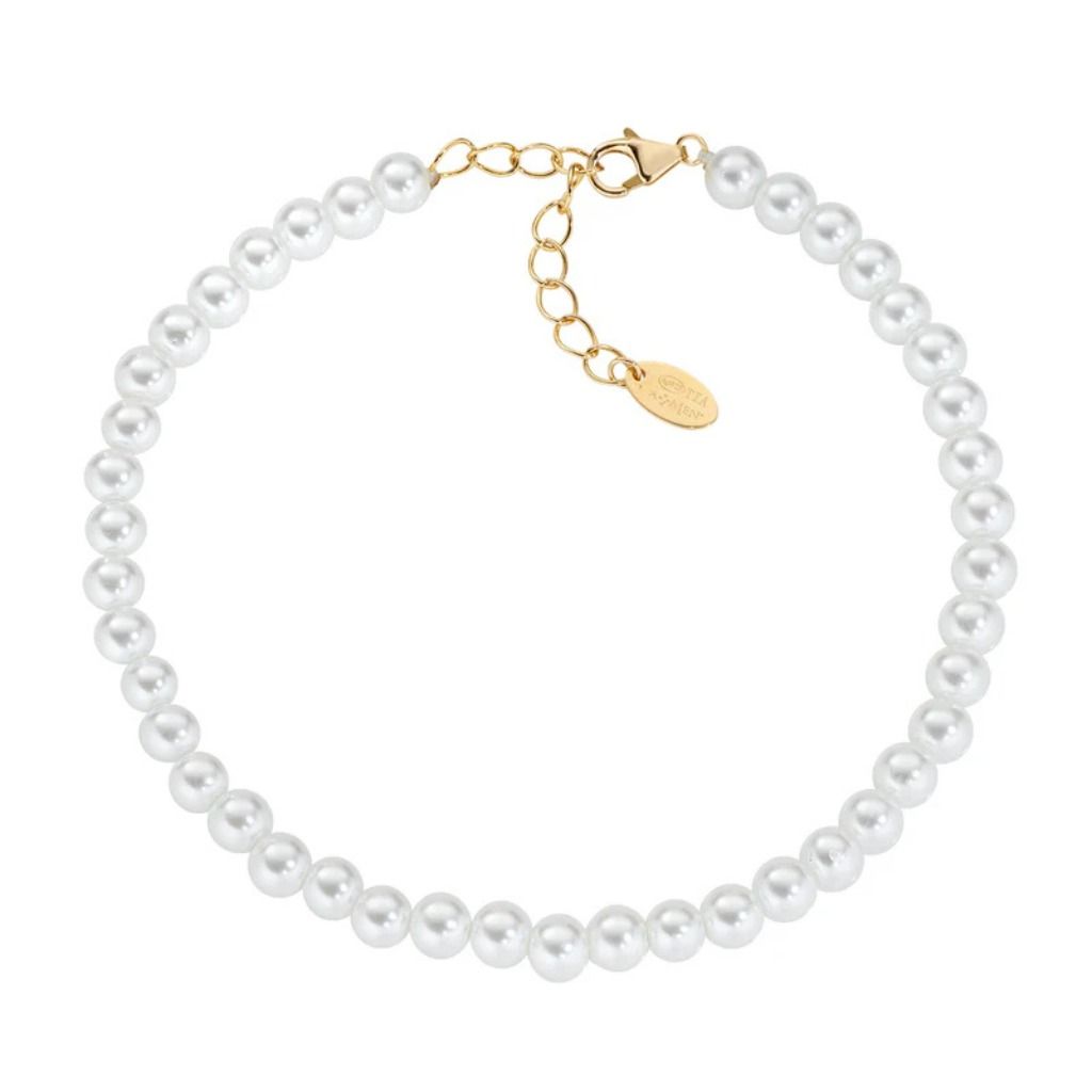 Bracciale Amen con Perle Di Cristallo -
