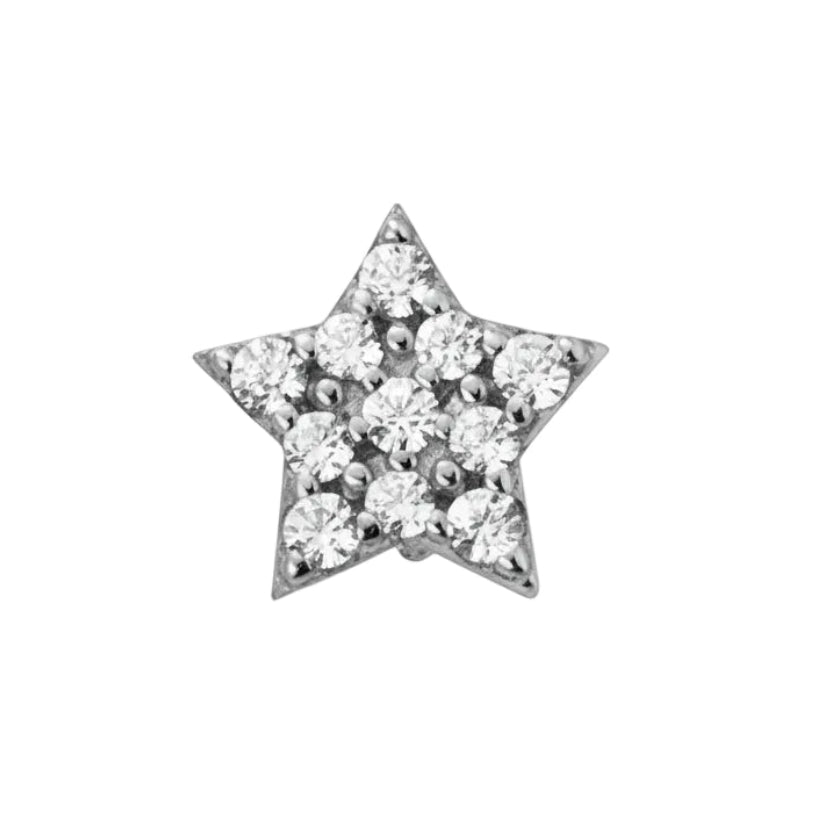 Charms de estrella con circonitas de Marcello Pane