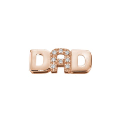 Elements DAD Large en oro rosa de 18 kt y diamantes