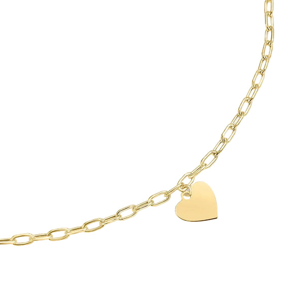 Bracciale Stroili Cuore Oro Giallo 9 KT 18 cm 1429152