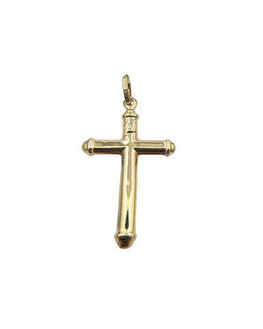 18KT Yellow Gold Pendant Cross