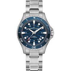 Orologio Uomo Hamilton Khaki Navy Scuba Automatico 40 mm Blu H82425140
