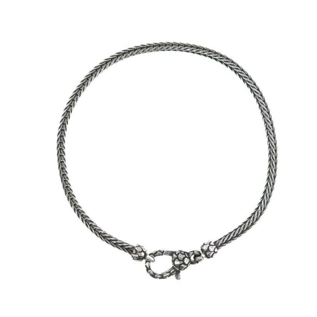 Albert M. Bracelet with Thin Foxtail Chain
