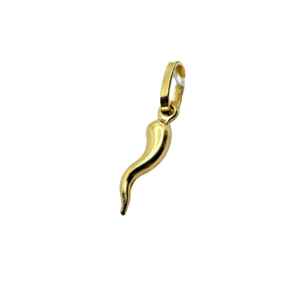 Cornetto in Oro Giallo 18 KT Small CRNT02