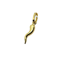 Small 18KT Yellow Gold Horn