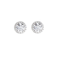 Orecchini Amen Diamond con Zircone tondo Bianco ELUBOBBBZ