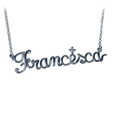 Marcello Pane Necklace with the Name Francesca