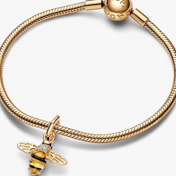 Charm Pandora Pendente Ape Scintillante Rifinito In Oro762672C01