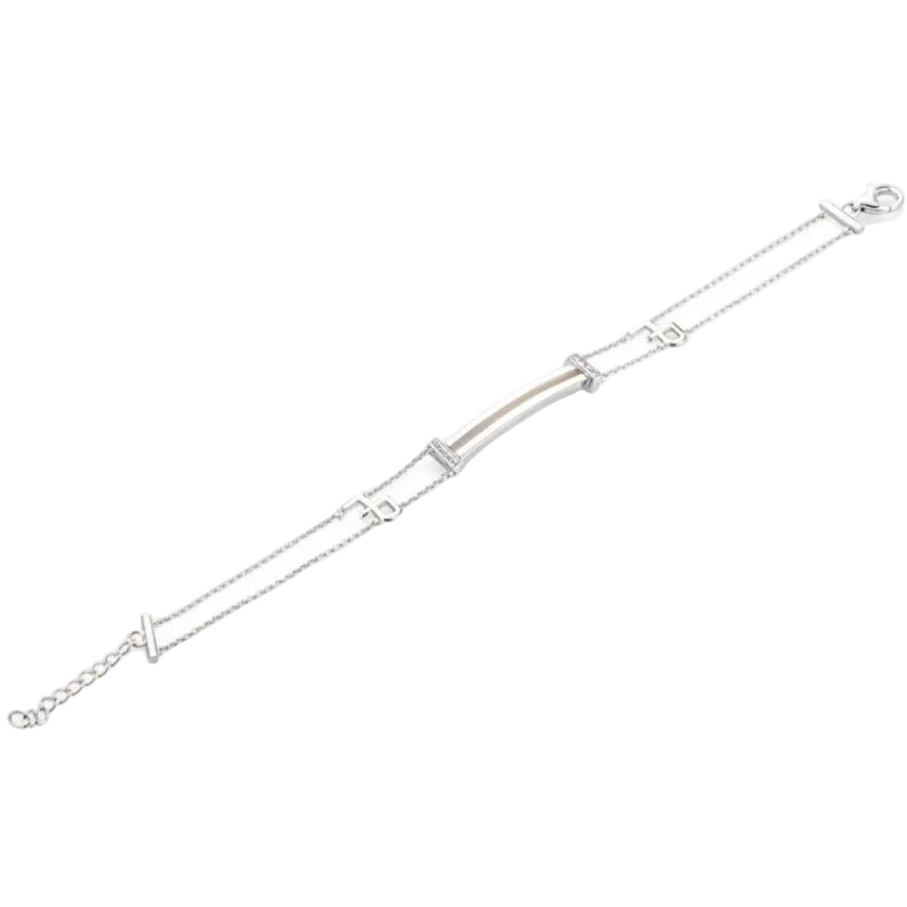 Pulsera modular de doble cadena Marcello Pane