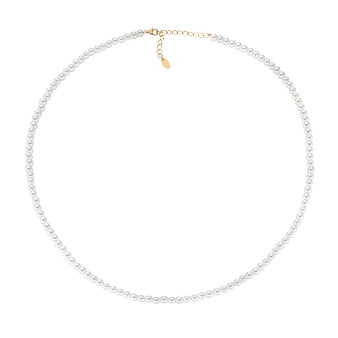 Collana Amen Con Perle Da 4 mm CLPE40SWGB40