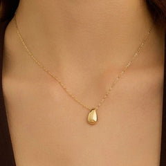 Stroili Goccia Isabelle Necklace 9 KT Yellow Gold Cable Chain 1436388