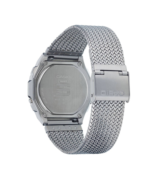 Orologio Casio Vintage in Acciaio con Maglia Milano