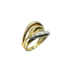 3 Gold Ring in 18 KT Gold