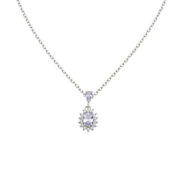 Collana Amen Mini Royal Lady Con Zirconi Colorati -