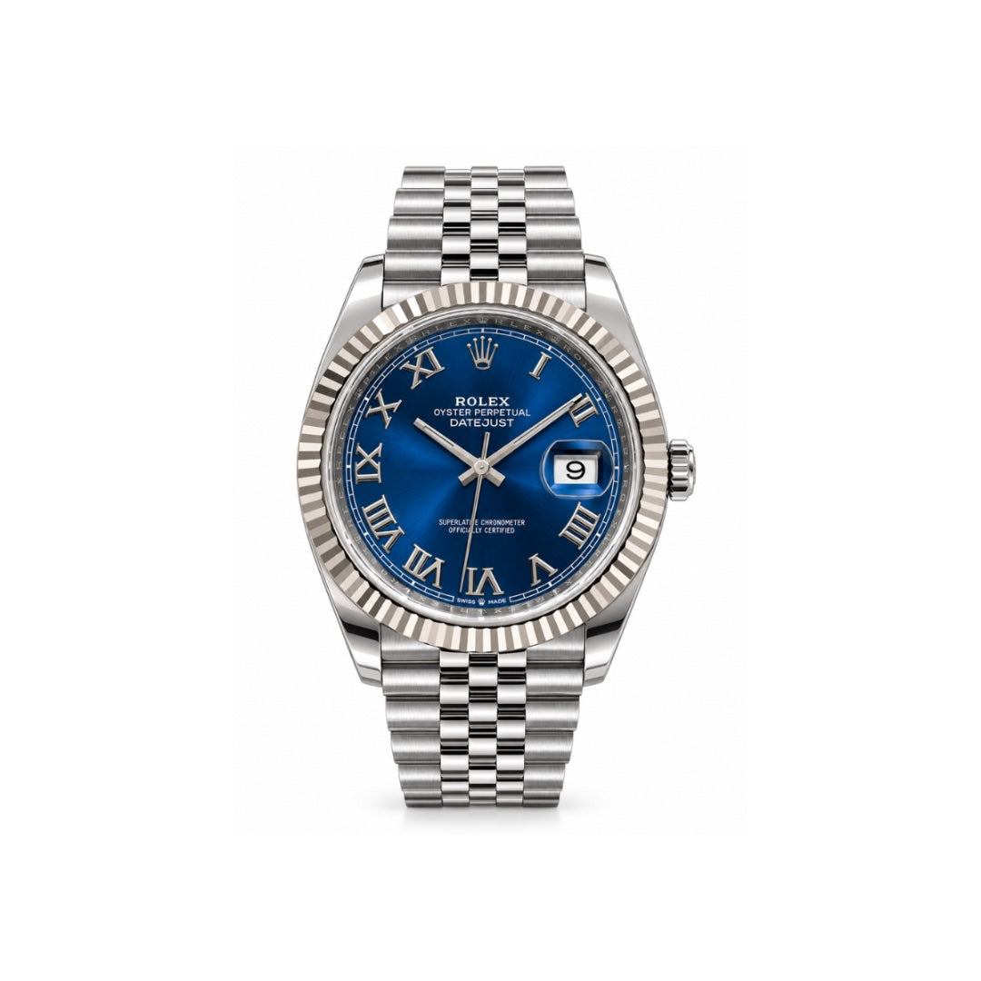 Orologio Rolex Datejust 126334 Blu Romani 2021 Like New 126334