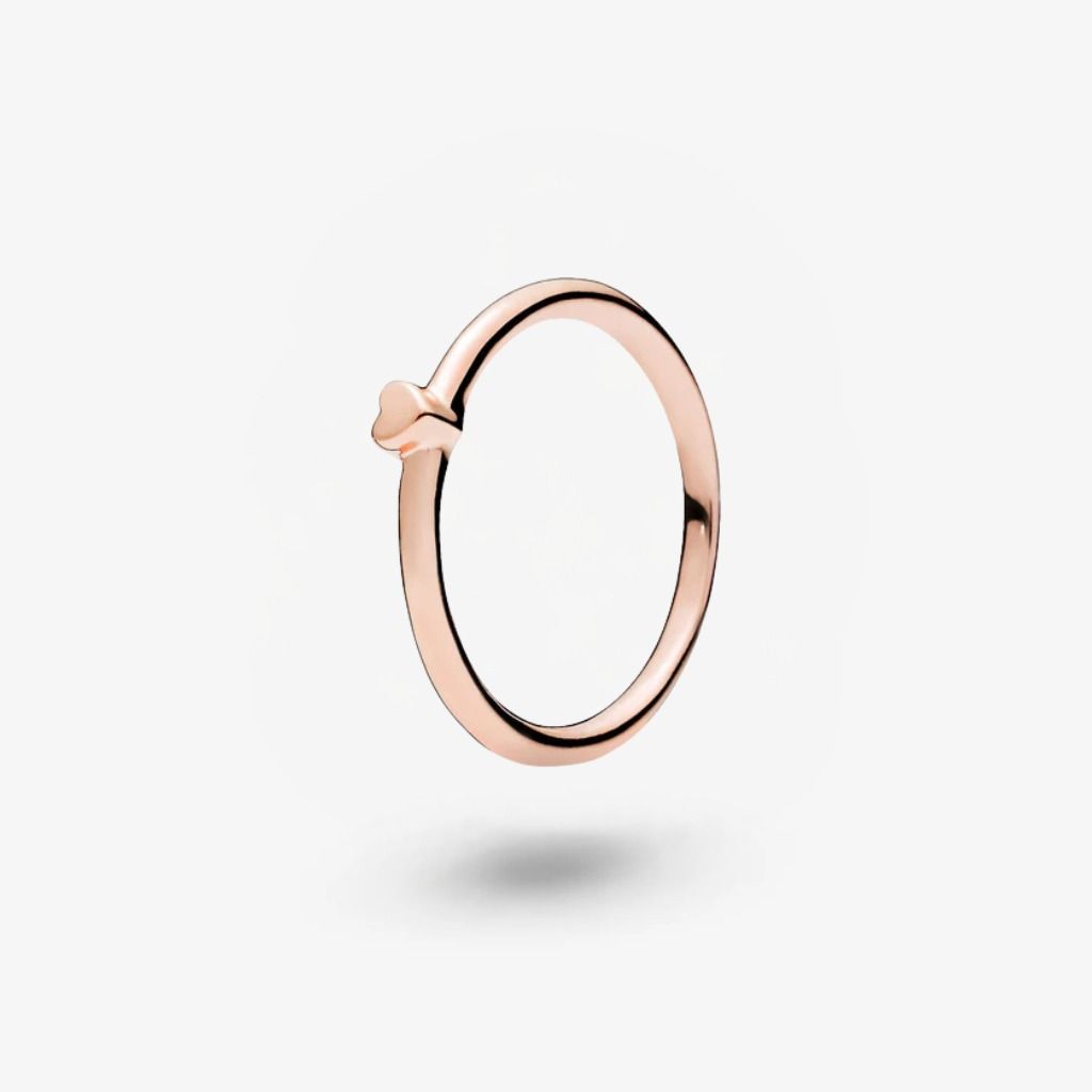 Anello Pandora Rosè Con Cuore 186551