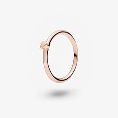 Anello Pandora Rosè Con Cuore 186551