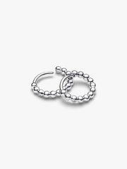 Orecchini Pandora Cerchi Piccoli Sfere Con Punto Luce 294823C01