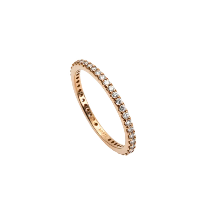 Veretta Girodito in Oro Rosa 18 KT e Diamanti 226946