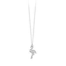 Collana Mabina Fenicottero in Argento 925 e Zirconi 553236