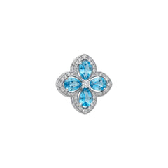 Charm Elements Sultana con diamanti e topazi ice ECY13474.005