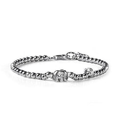 Bracciale Maria Cristina Sterling con Elefantino Portafortuna G2433