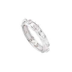 Anello Amen Rosario Con Zirconi AROBB