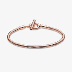 Pandora Bracelet with Rose T-Clasp