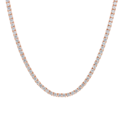 Collana Bronzallure Tennis con Cubic Zirconia Tonde -