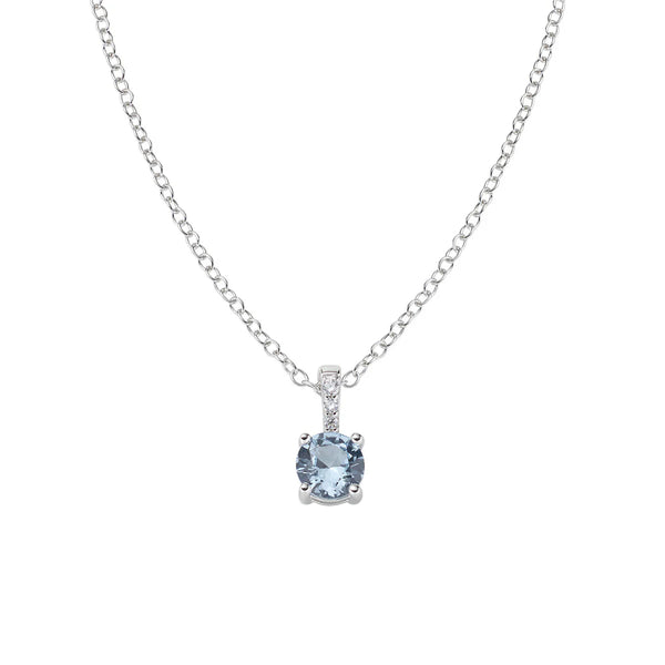 Collana Amen Punto Luce Acqumarina CLCIPBBACZ
