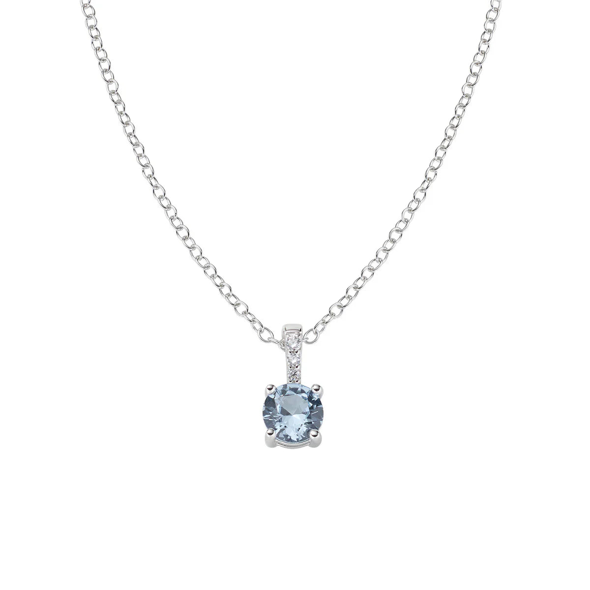 Amen Light Point Aquamarine Necklace CLCIPBBACZ