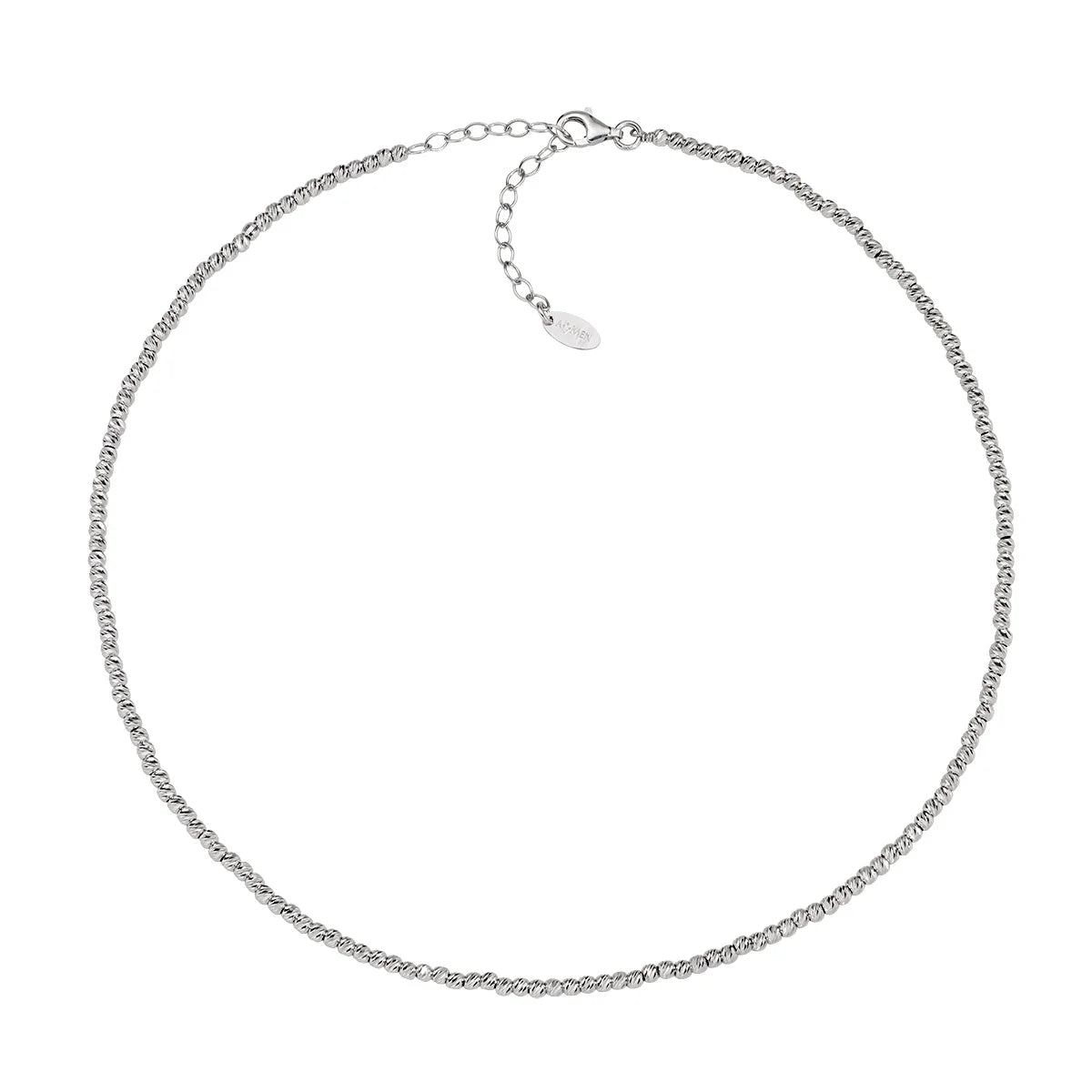 Collana Amen Riflessi Di Luce Con Sfere Diamantate CLDI25B