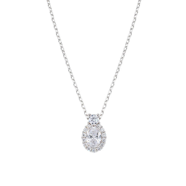 Collana Amen Madame in Argento con Zircone -