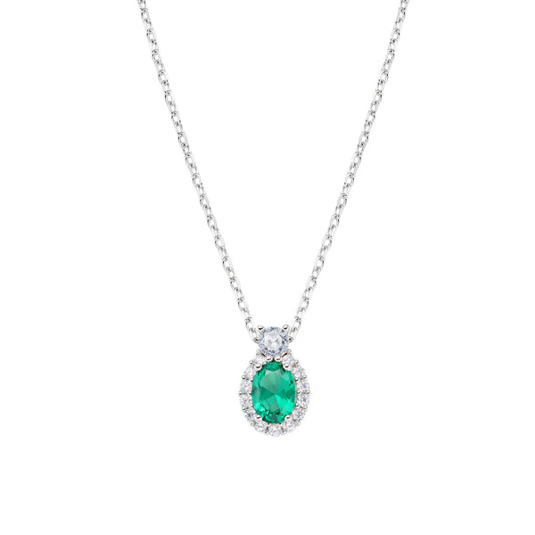 Collana Amen Madame in Argento con Zircone -