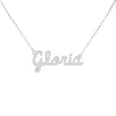 Collar de nombre personalizado de acero NOMBRE