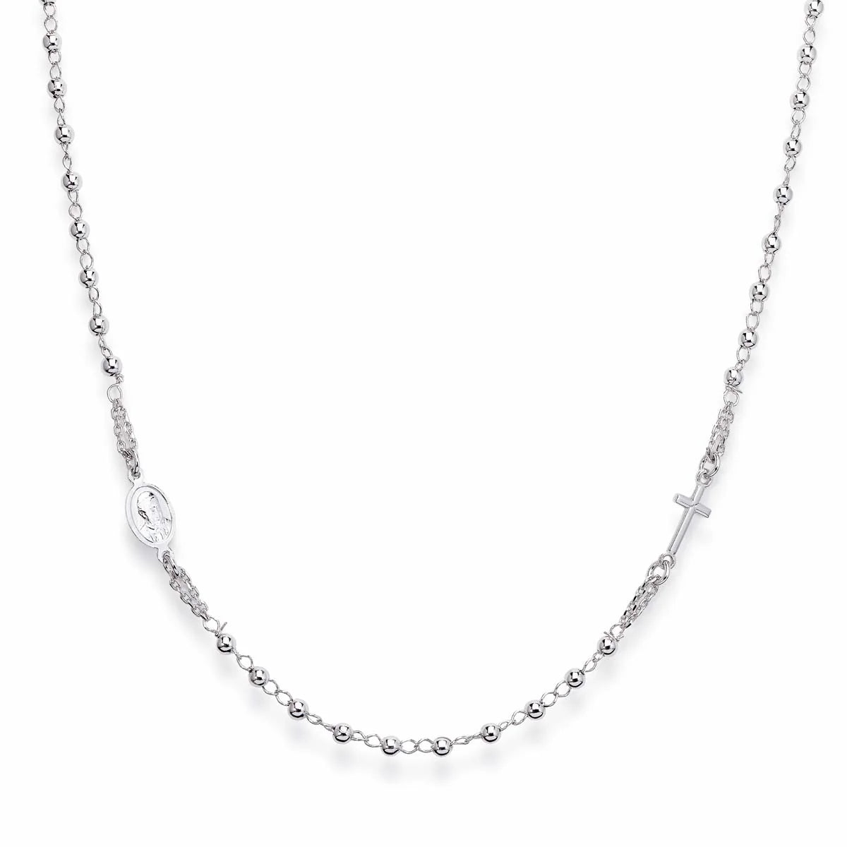 Gargantilla Rosario Amén Plata