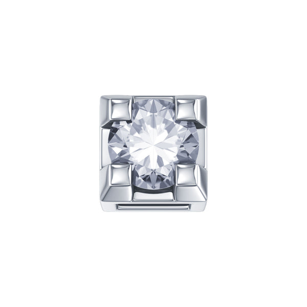 Charm Elements Griffe Oro Bianco Con Diamante Bianco 0,02 ct DCHF3302.002