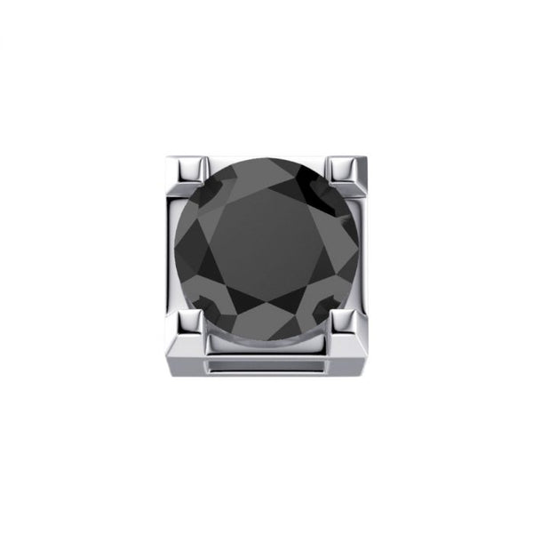Elements Griffe in Oro Bianco e Diamante Nero 0,05 ct DCHF3303.005