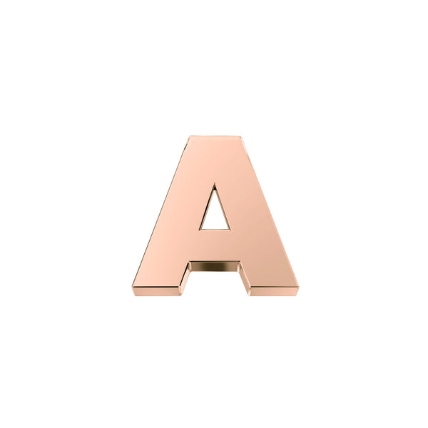 Charm Elements Lettera A in Oro Rosa DCHFA9142